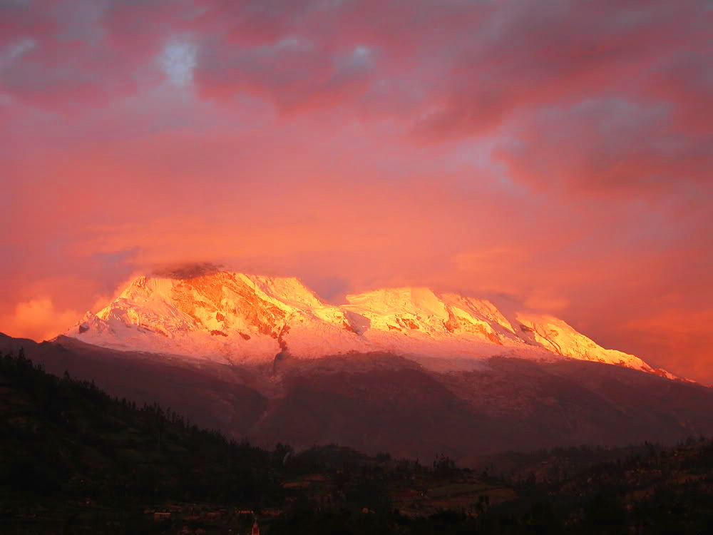 voyage perou - montagne Huascaran