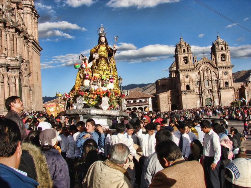 Procession du Corpus Christi à Cusco