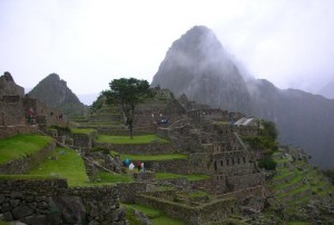 voyage perou - pluie machu picchu