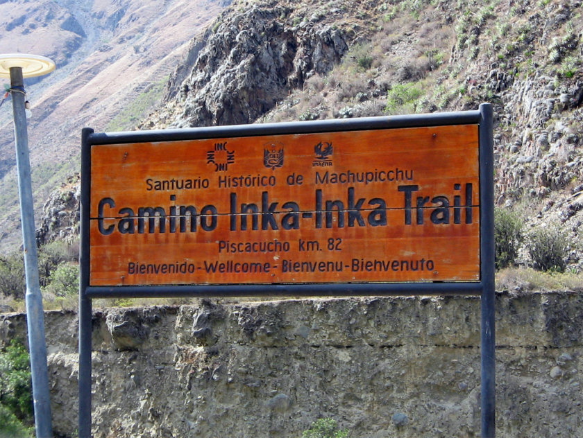 inca trail perou