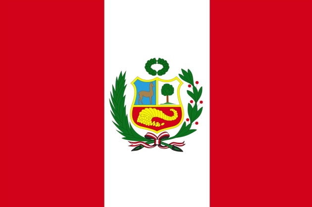 Le Pérou Hissflagge péruvien drapeaux drapeaux 60x90cm 
