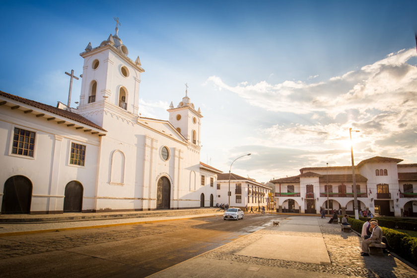 Plaza de armas chachapoyas