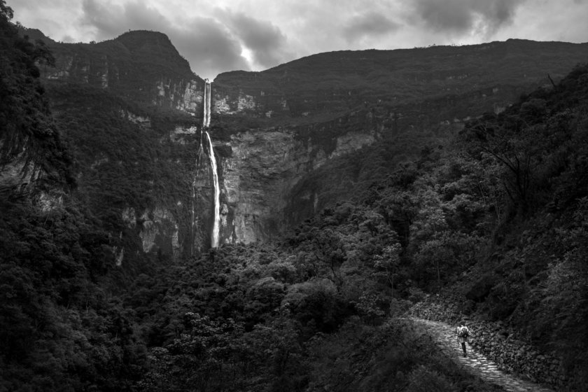 chutes de gocta nord du perou