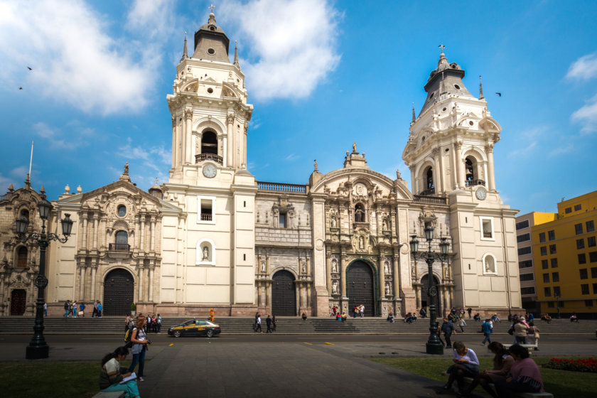 Cathedrale Saint-Jean, à Lima