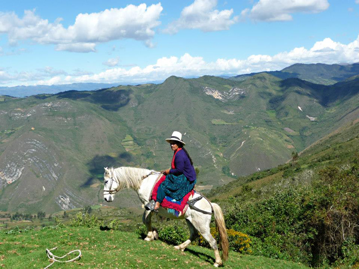 chapeau cajamarca perou