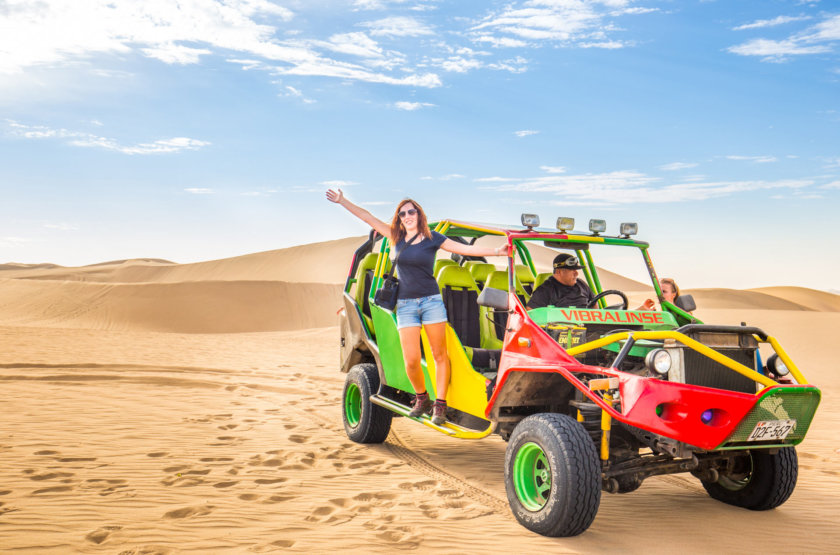 Buggy à l'oasis de Huacachina