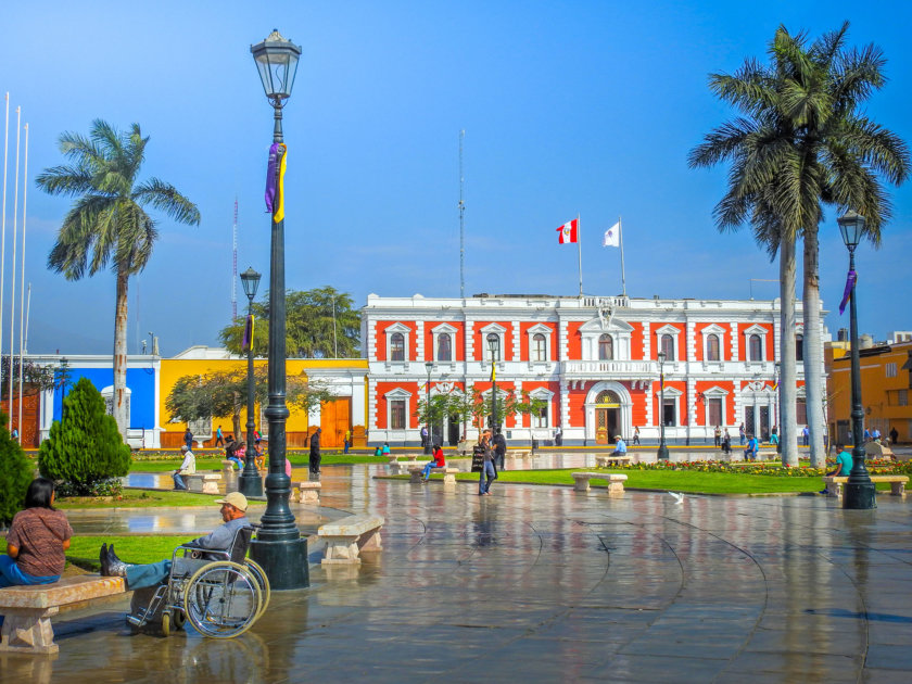 Plaza de armas de Trujillo