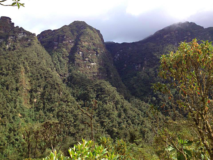 montagnes nord du perou