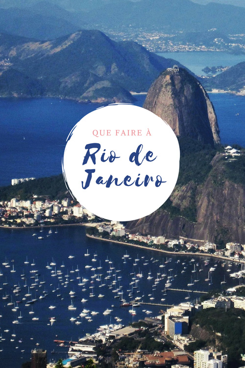 que faire a rio de janeiro