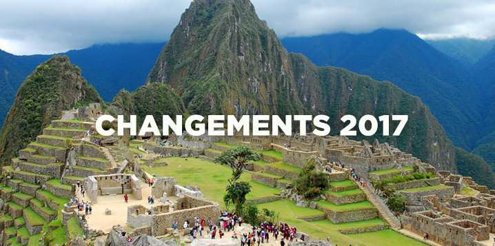 changements machu picchu 2017