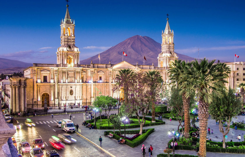 plaza de armas arequipa