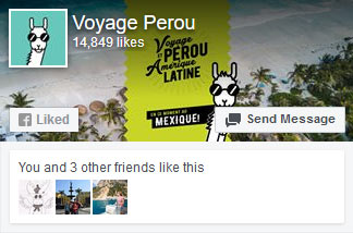 Voyage Perou Facebook