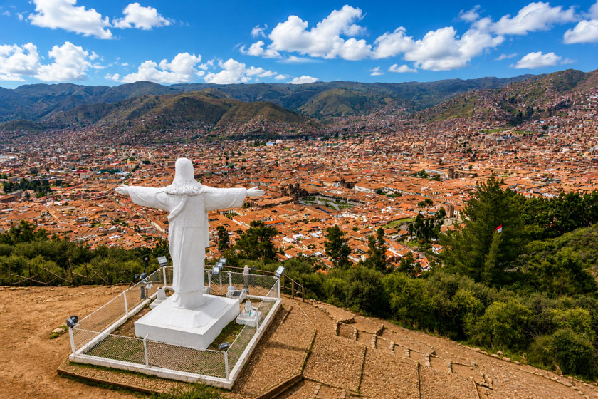 cristo blanco cusco
