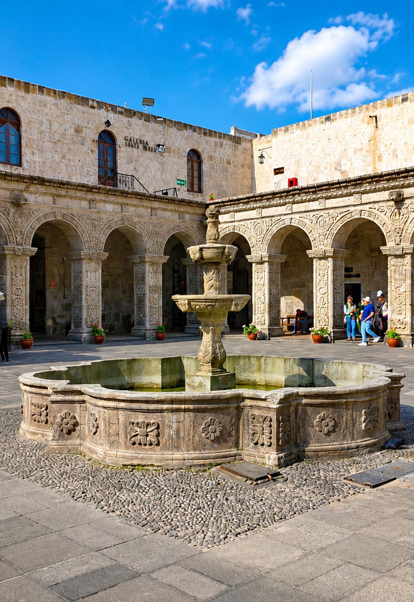 cloitre de la compania de Jesus arequipa