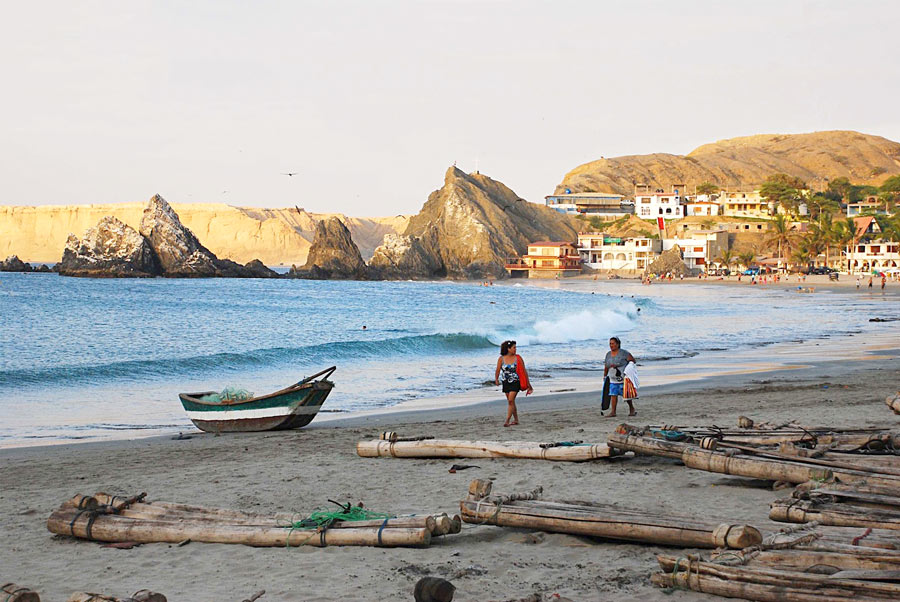 plage yacila piura perou