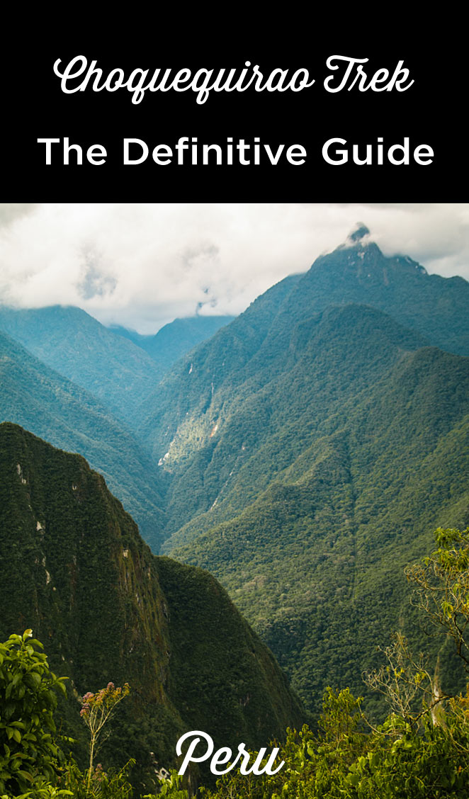 how to hike choquequirao trail