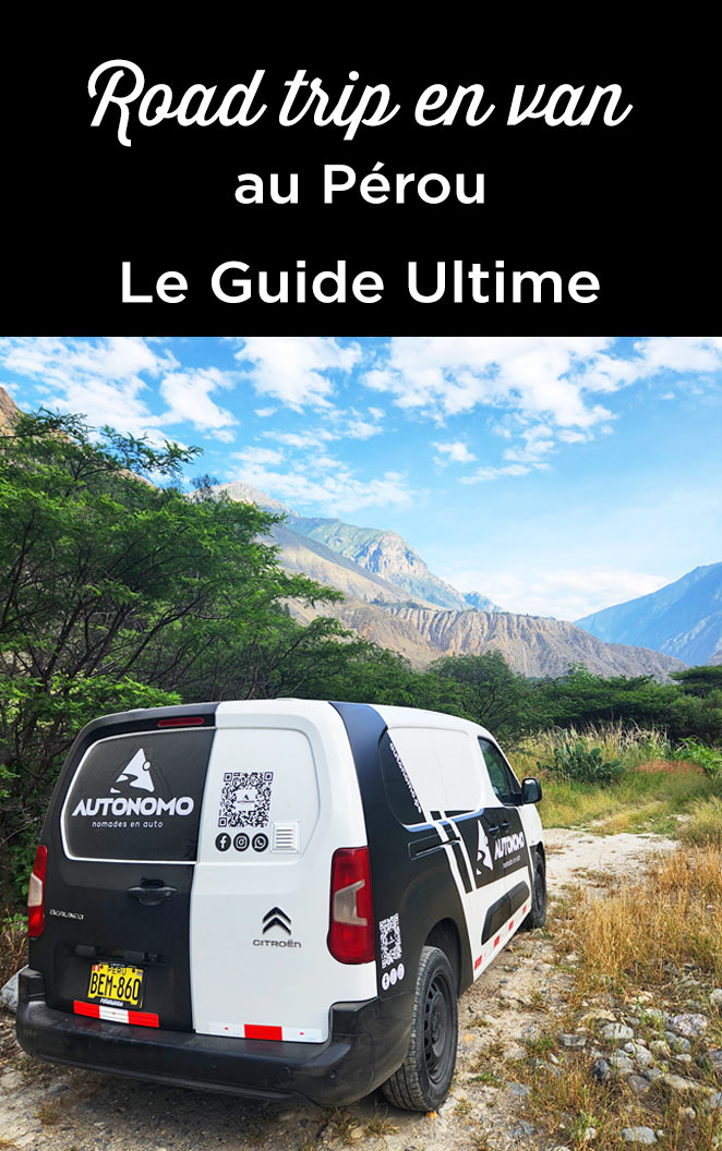 voyage en van perou