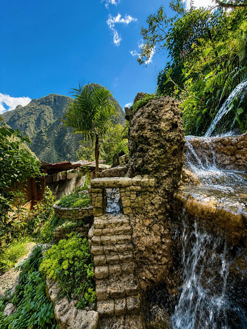 alcamayo chute aguas calientes perou