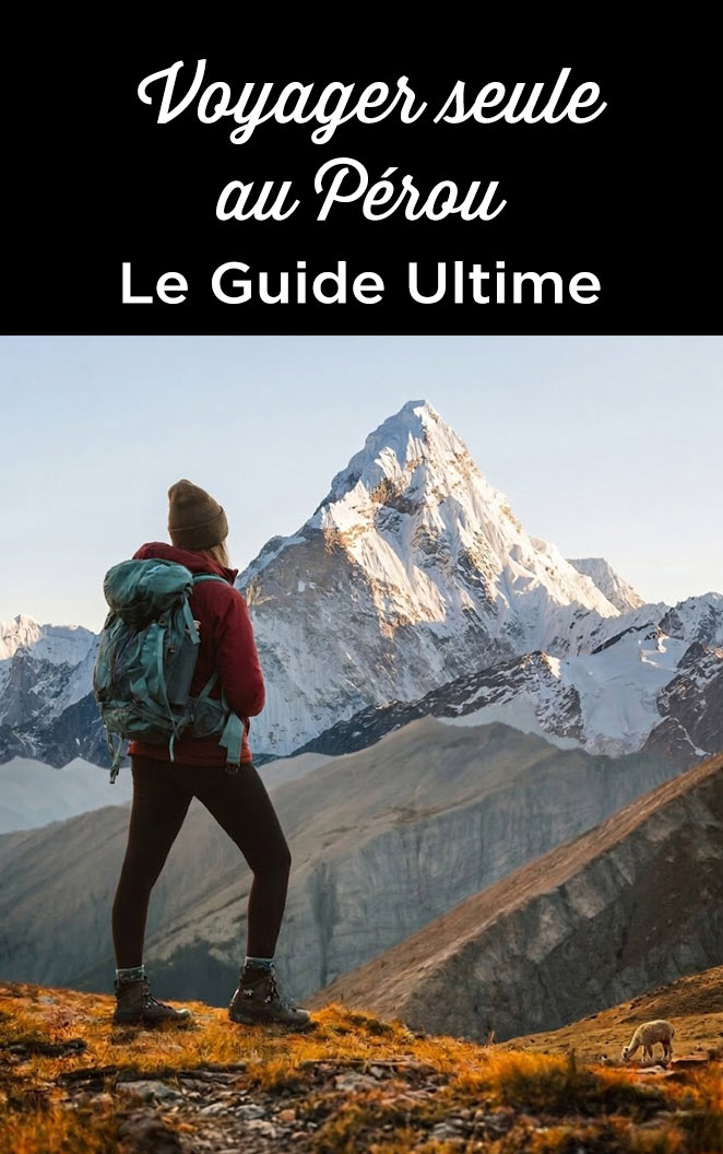 voyageuse au perou