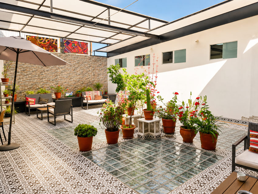 terrasse rooftop hotel arequipa